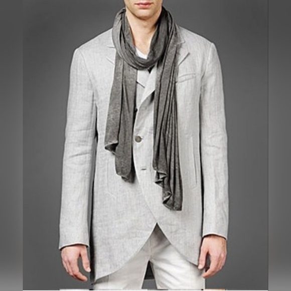 Light Weight Linen Blend 3/4 Blazer
